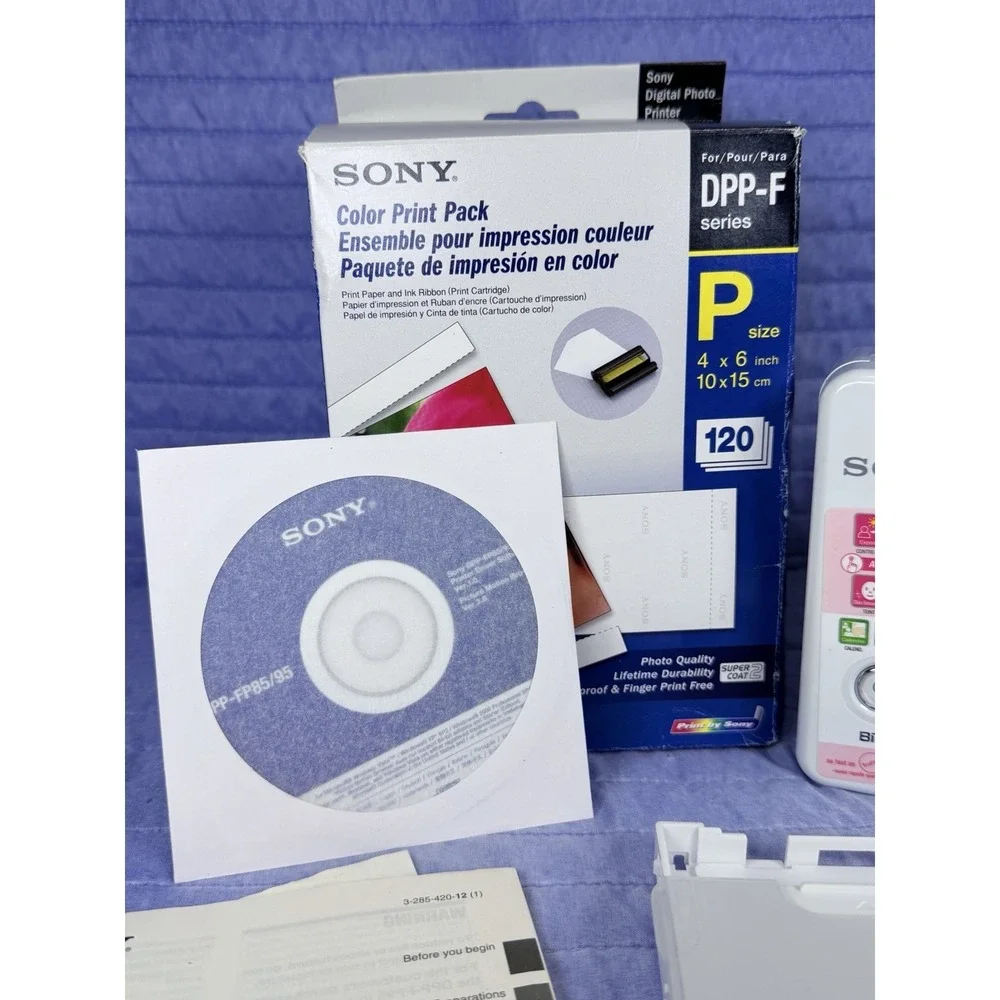 Sony DPP-FP95 Digital Photo Printer 3.6